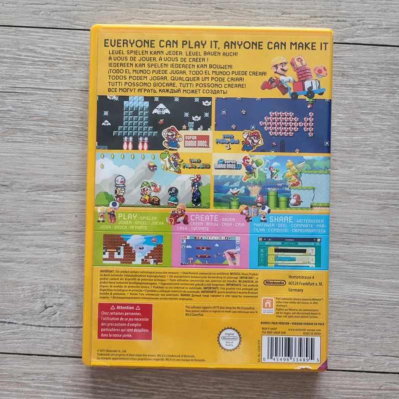 Super Mario Maker Wii U