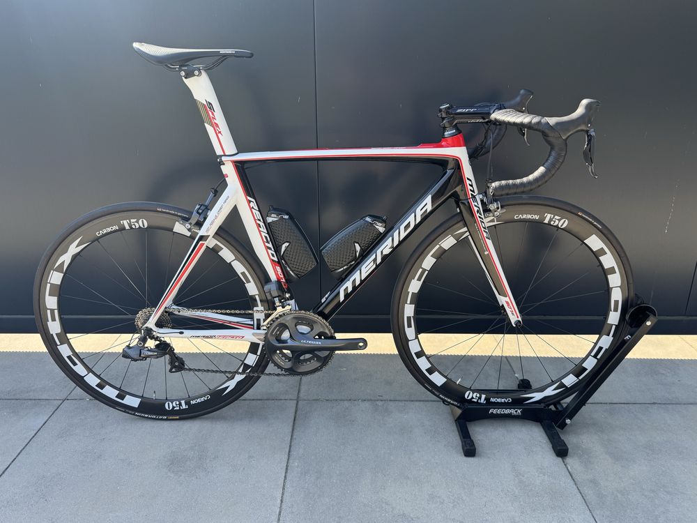 Merida Reacto 907E shimano ultegra di2, jak scultura