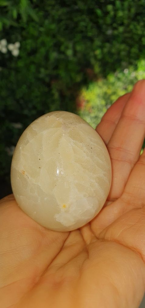 Jajko kryształowe kalcytowe kamień