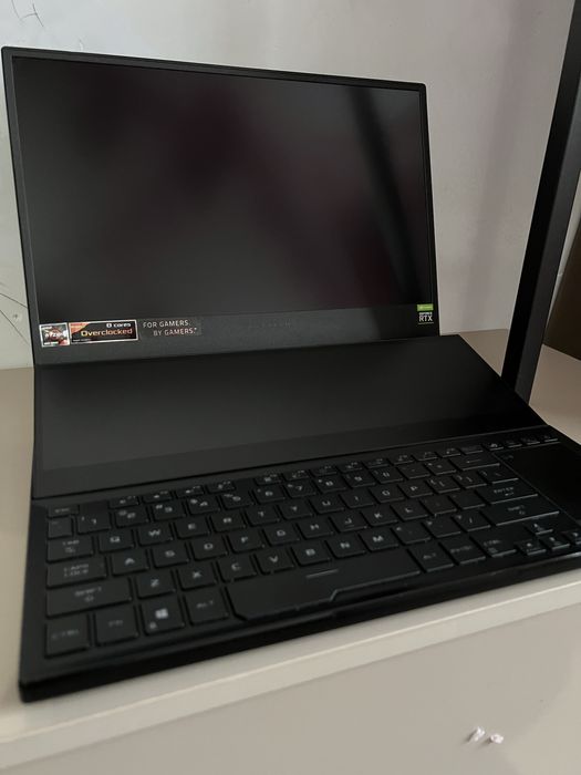 Asus/ROG/Zephyrus Duo 15/GX551QM/R9-5980/RTX3060/16G/1TB/батарея-70%