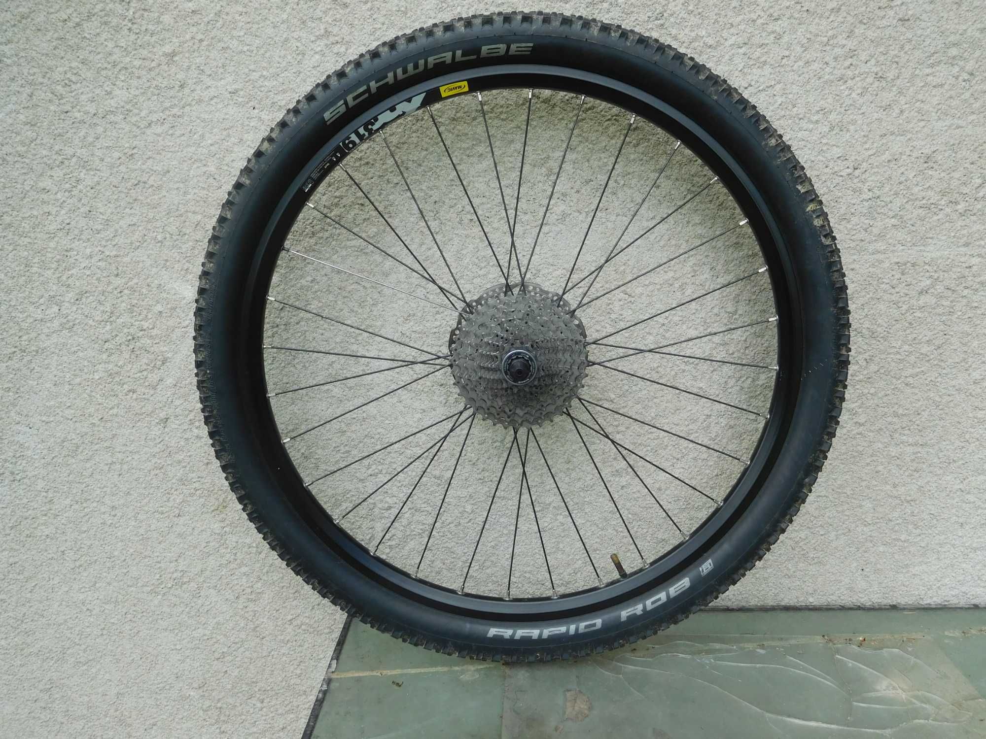 Kompletne koło 27,5 cala 650B Mavic XM319 kaseta, tarcza Shimano