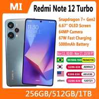 Смартфон (POCO F5) Xiaomi Redmi Note 12 Turbo 12/512GB Black