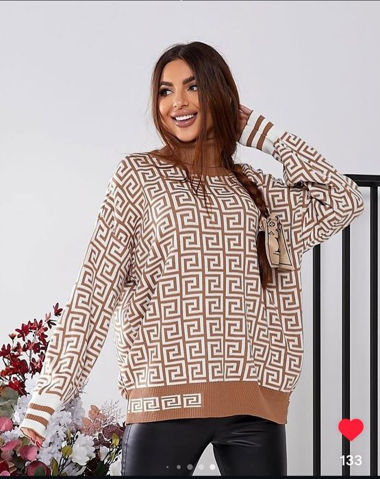 Светр 56-58 розмір якісна в'язка в ідеальному стані