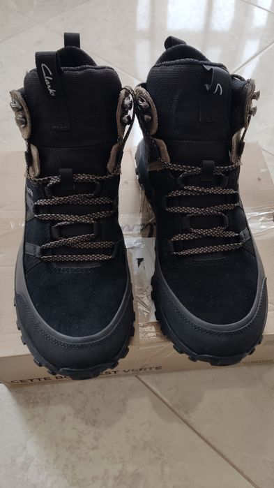 Мужские ботинки Clarks на меибране Gore-tex