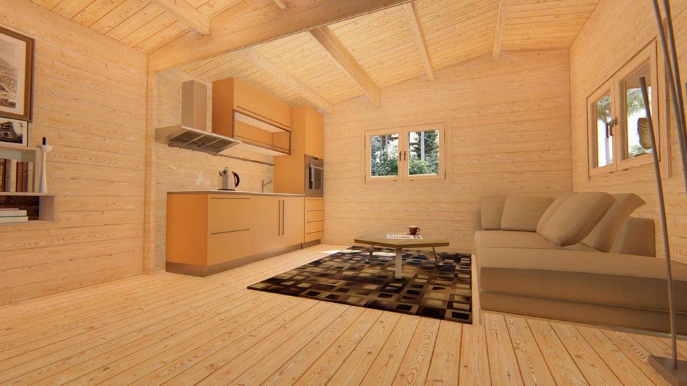 Drewniane historie- Domek Letniskowy ALMA 7,05 x 8 m2 NOWOŚĆ