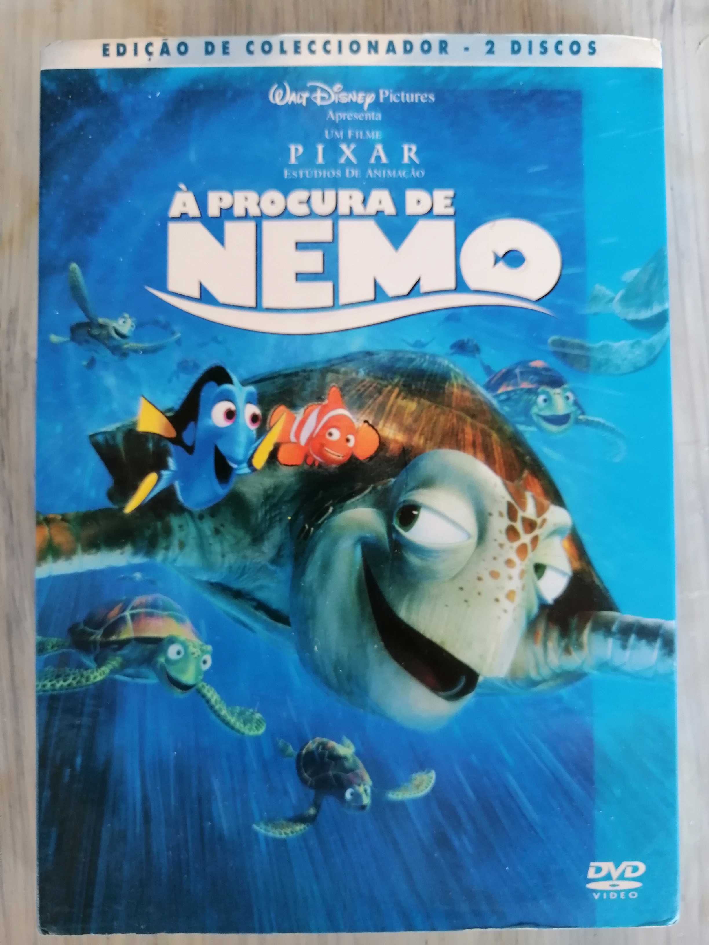 DVD "Á Procura de Nemo" Edição de colecionador