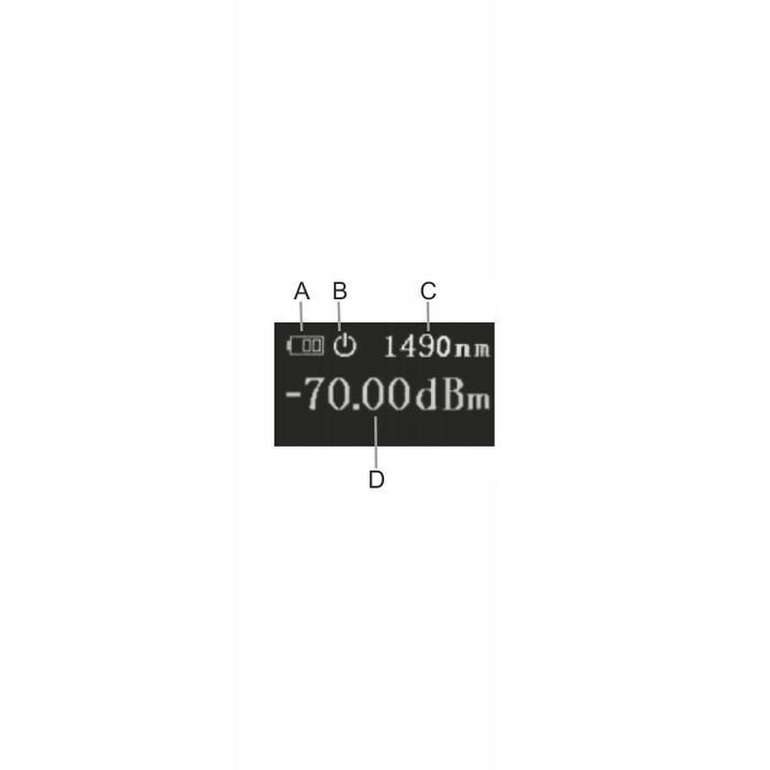 Miernik Mocy Optycznej -70 ~ +6 Dbm 2,5mm Benetech