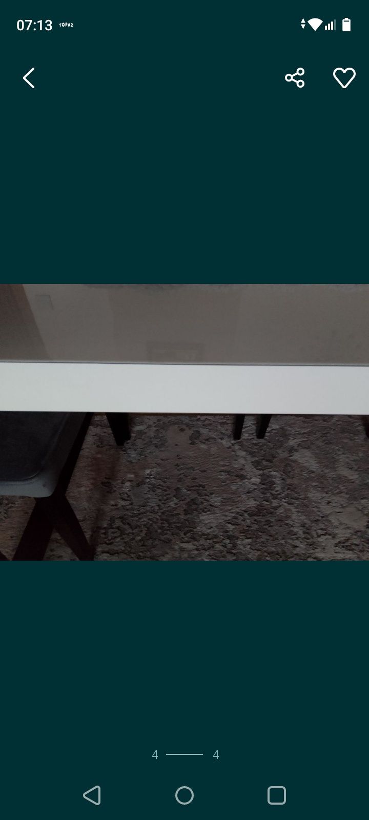 Stół loft rozkładany 160*90 ( 240*90)