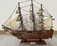 Drewniany model statku H.M.S Victory- odbiòr osobisty