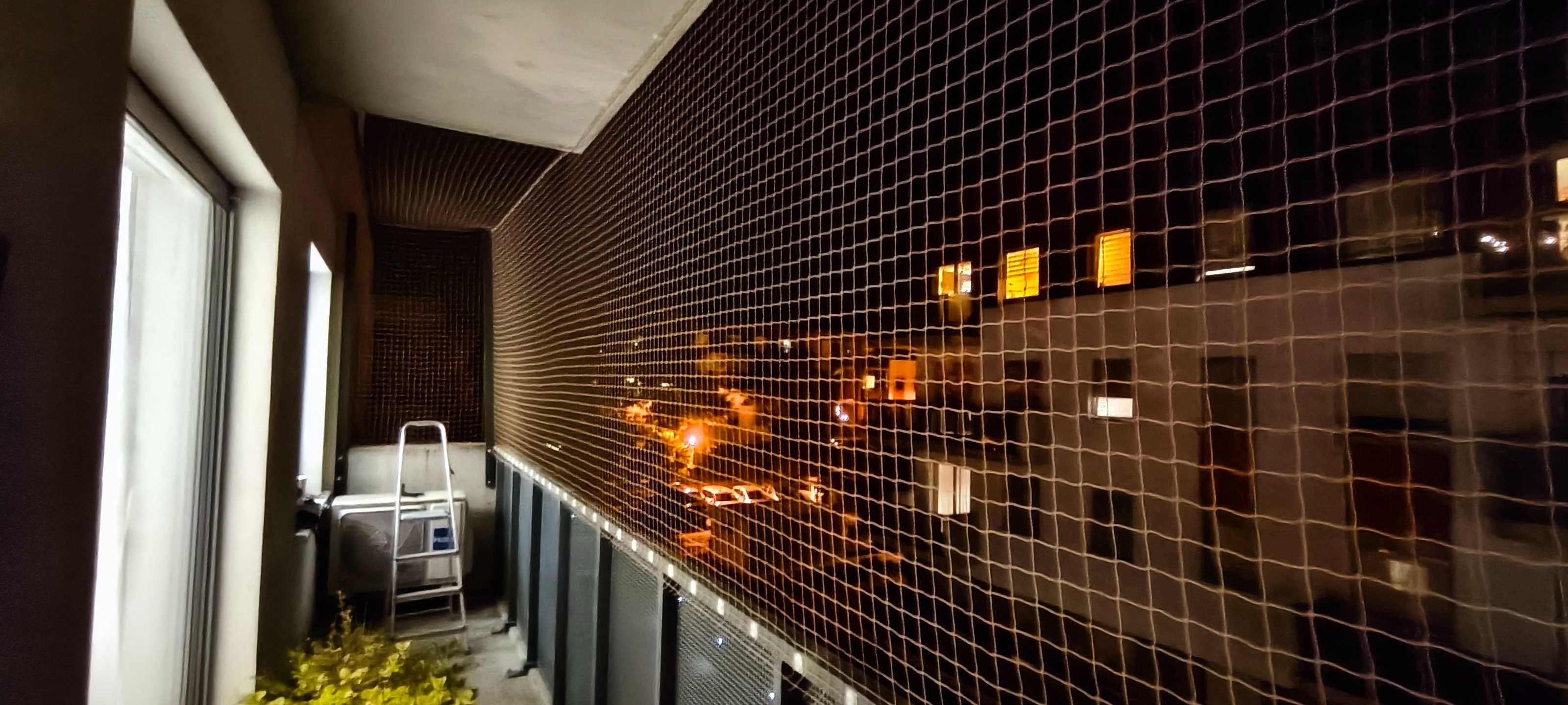 Siatka zabezpieczająca na balkon, siatka dla kota, na ptaki Poznań
