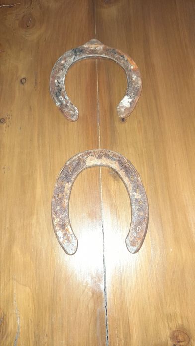 Ferraduras em ferro