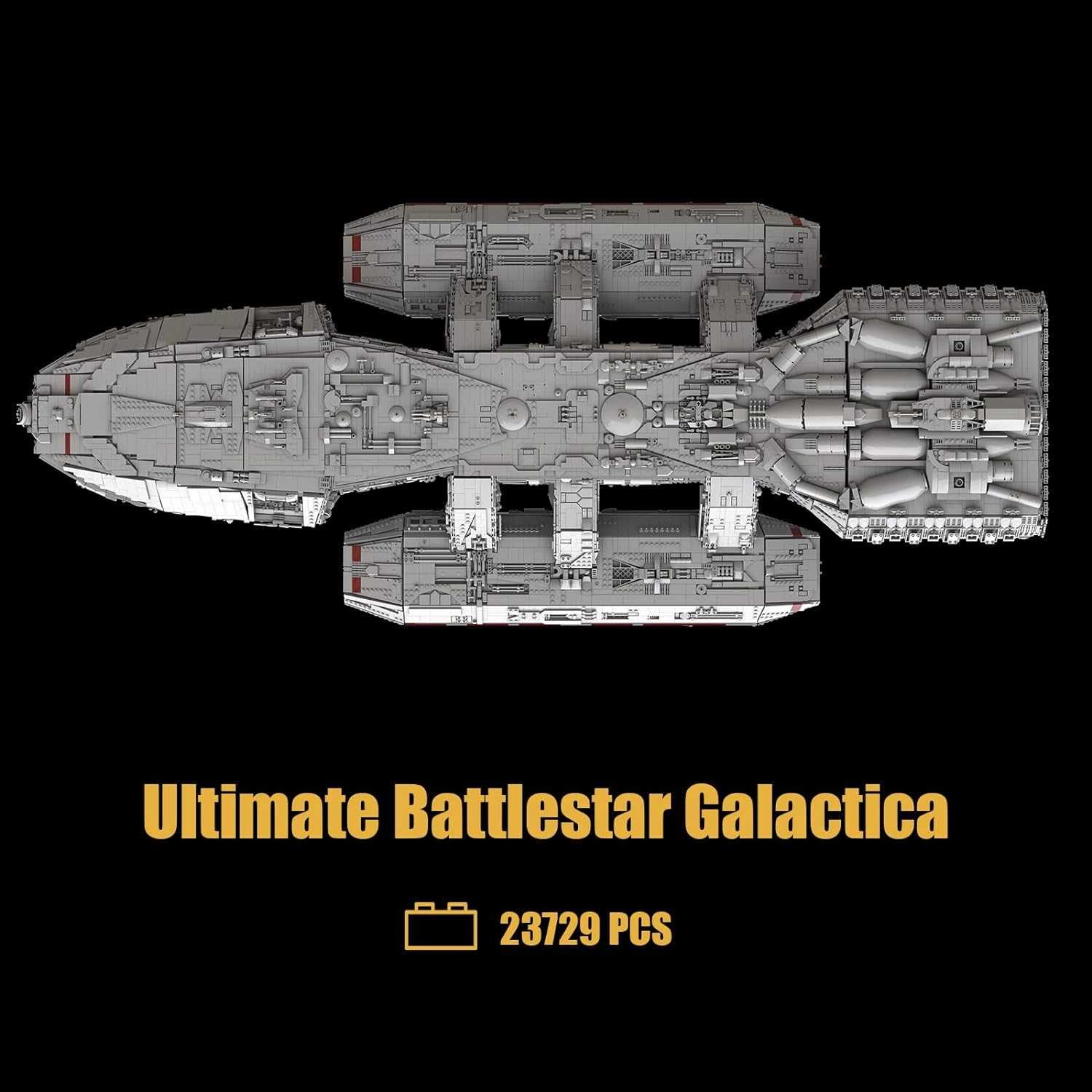 LEGO 23,729 PEÇAS Battlestar Galactica