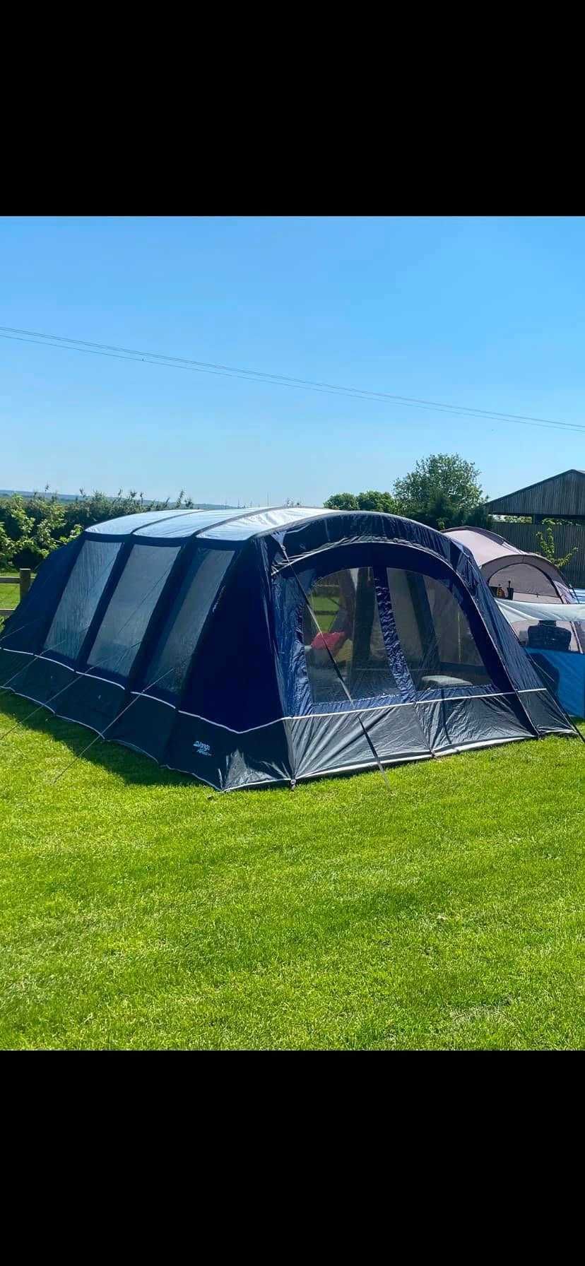 Tenda Insuflável 6.9m x 3,8  Vango Dovedale Air 550XL 6 pax