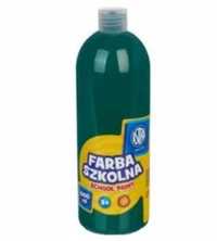 Farba szkolna zielona ciemna 1000ml ASTRA