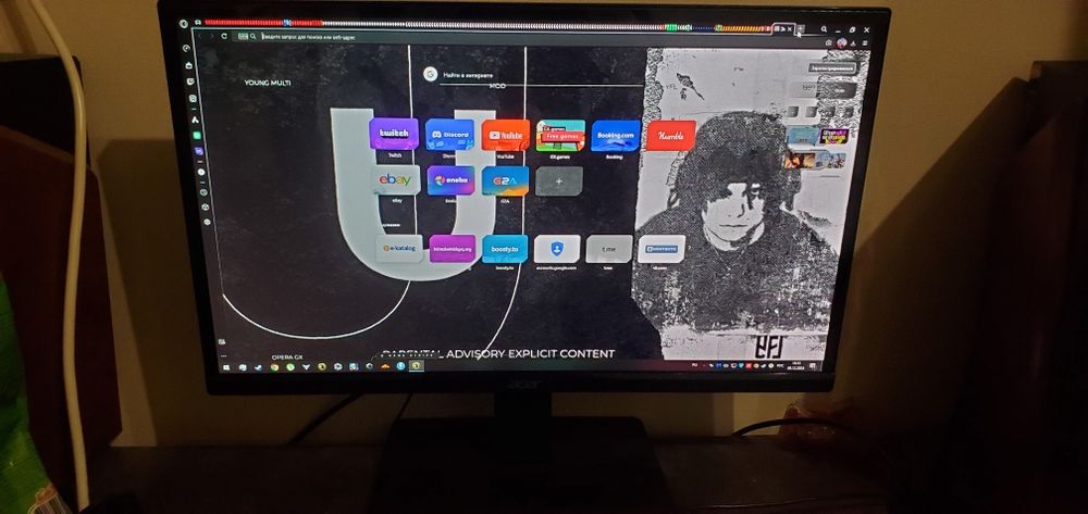 Монитор Acer H226HQL на запчасти/ремонт