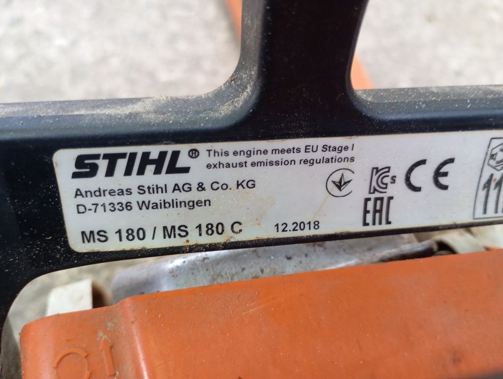 Бензопила Stihl MS 180