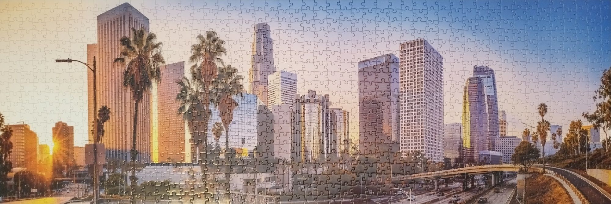 Puzzle panorama 1000 elementów Los Angeles