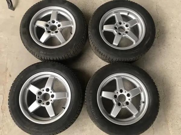 Продаються диски з зимовою гумою е E34/39 R16 7.5Jx16 5x120 225/55/16