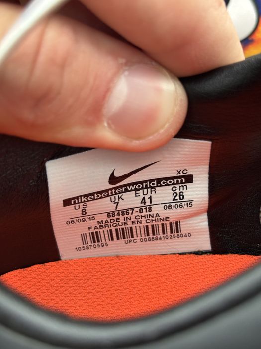 Футбольные Бутсы NIKE MERCURIAL VELOCE II CR FG Оригинал