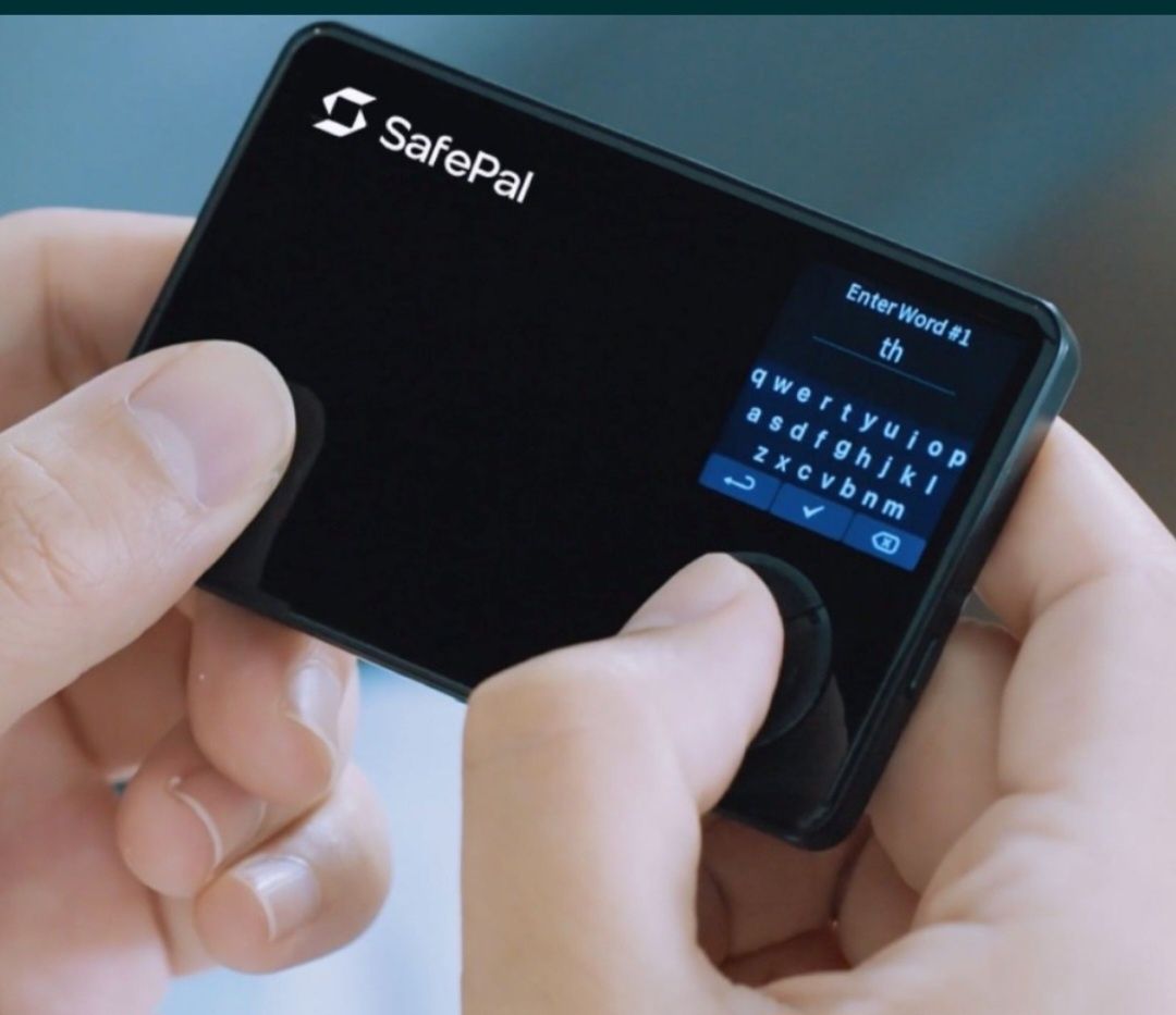Продам холодный крипто-конелек SafePal X1 x USDC