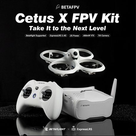 BetaFPV Cetus X Pełny Zestaw Kit | 8 baterii  NOWY | GWARANCJA