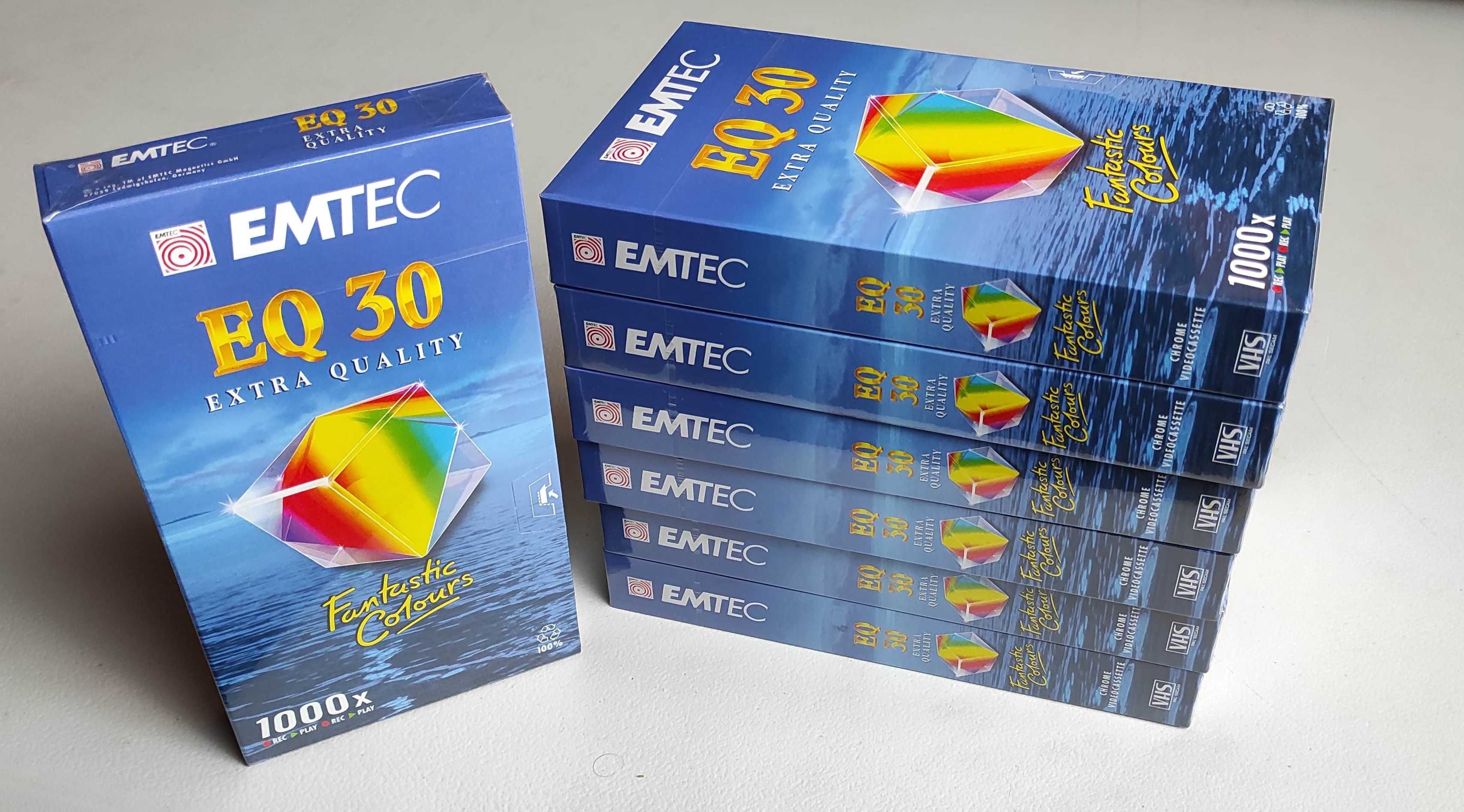 Cassetes VHS - EMTEC - EQ30 - NOVAS ( Ler anuncio)