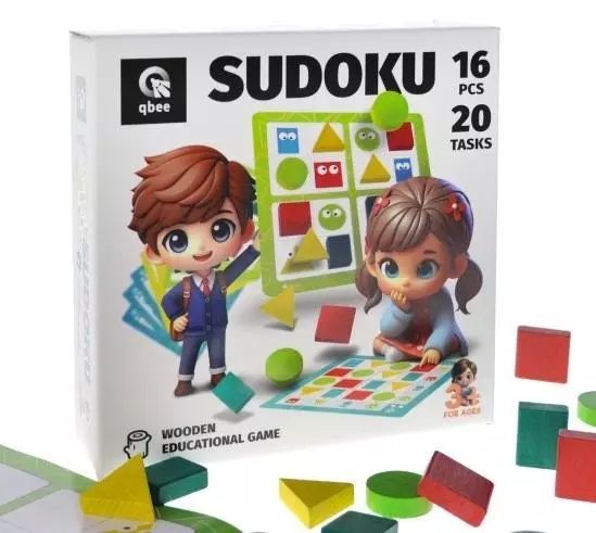 Sudoku geometryczne. Qbee. Nowy Produkt