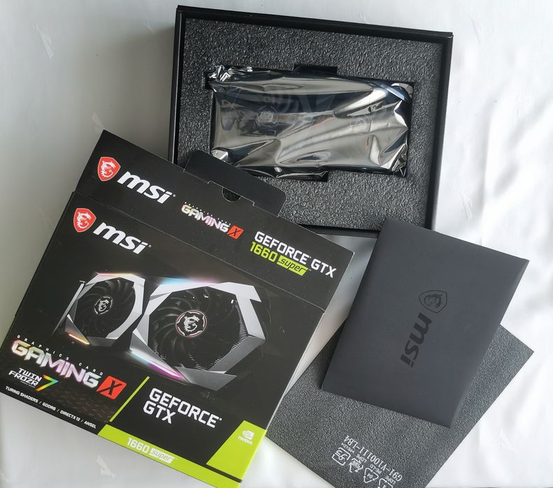 MSI GTX 1660 Super Gaming X, Ideał - jak nowa.