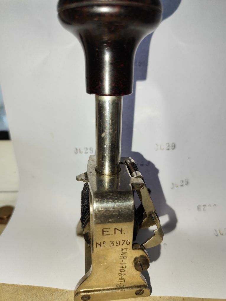 Carimbador numerador automatico anos 60/70