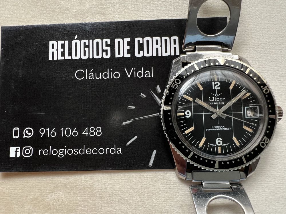 Relógio Cliper de mergulho