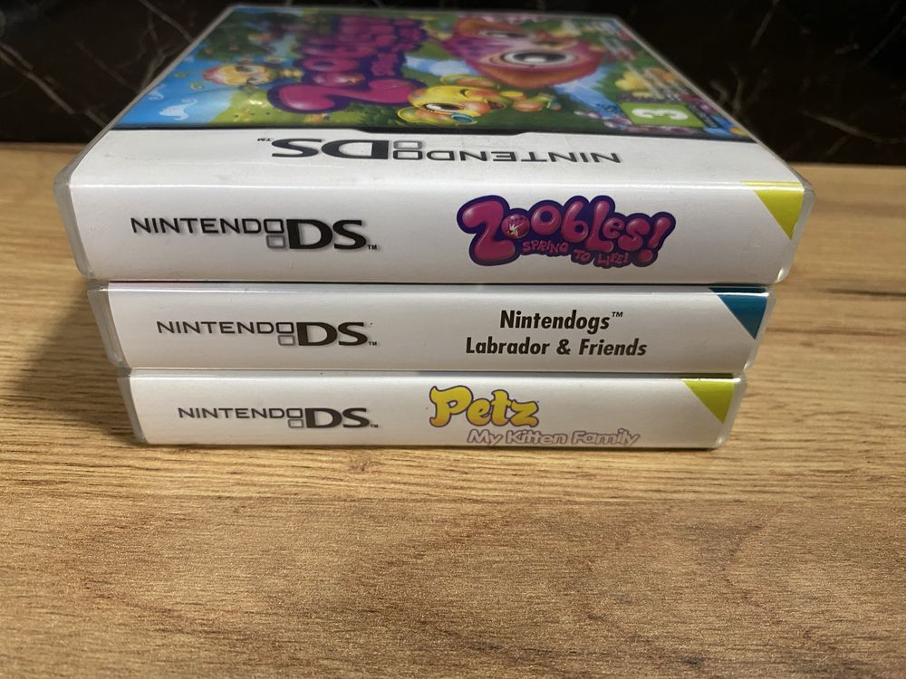 Zestaw 3 gier Nintendo DS