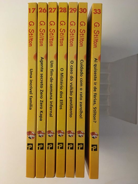 Coleção Geronimo Stilton (17 livros)