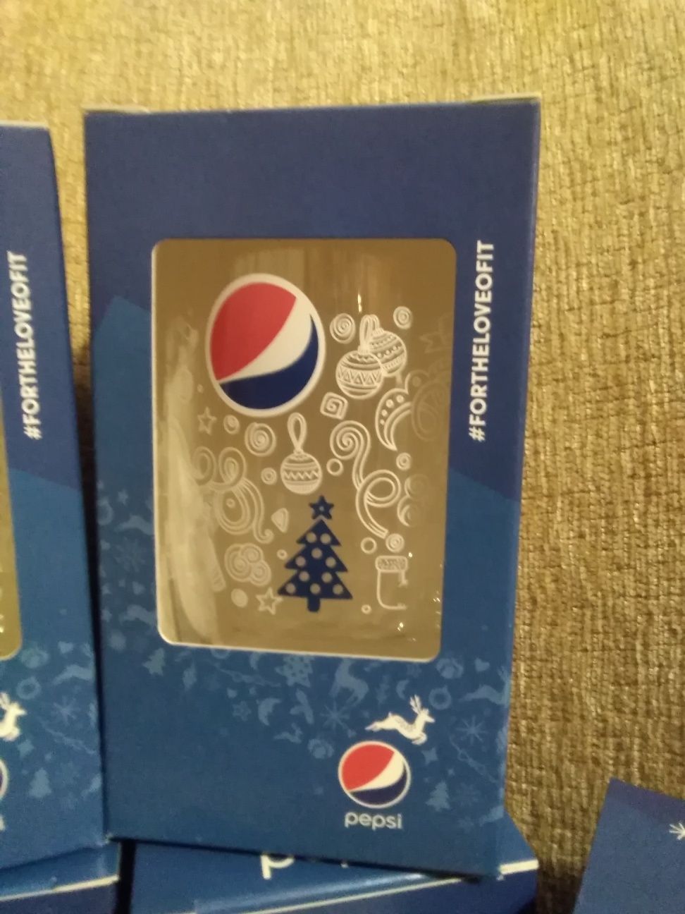 Szklanki Pepsi 12.5cm wysoka