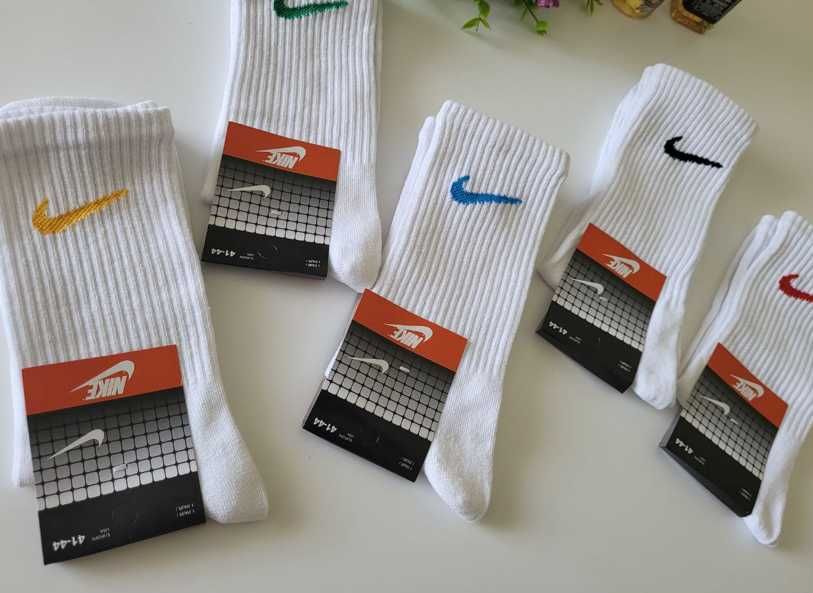 Носки мужские високі Nike Puma Adidas найк пума адідас кольорове лого