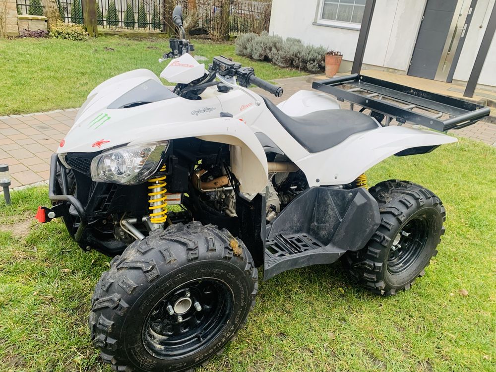 Quad Kymco Maxxer 4x4 zarejestrowany + dwa komplety kół