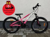 Дитячий гірський велосипед для 8-12 років SPACE MARS ST 24" DD FR