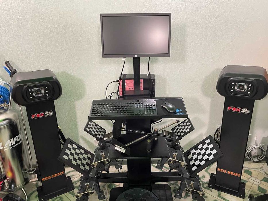 Стенди регулювання геометрії коліс розвал сходження Well Kraft Fox 3D