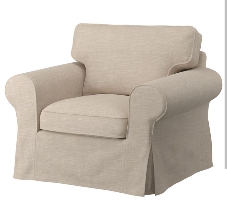 EKTORP
Pokrycie fotela, Hillared beżowy