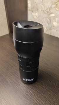 Термочашка A-Plus (колір: чорний) 450мл