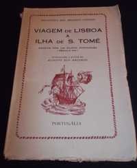 Livro Viagem de Lisboa à Ilha de S. Tomé Portugália