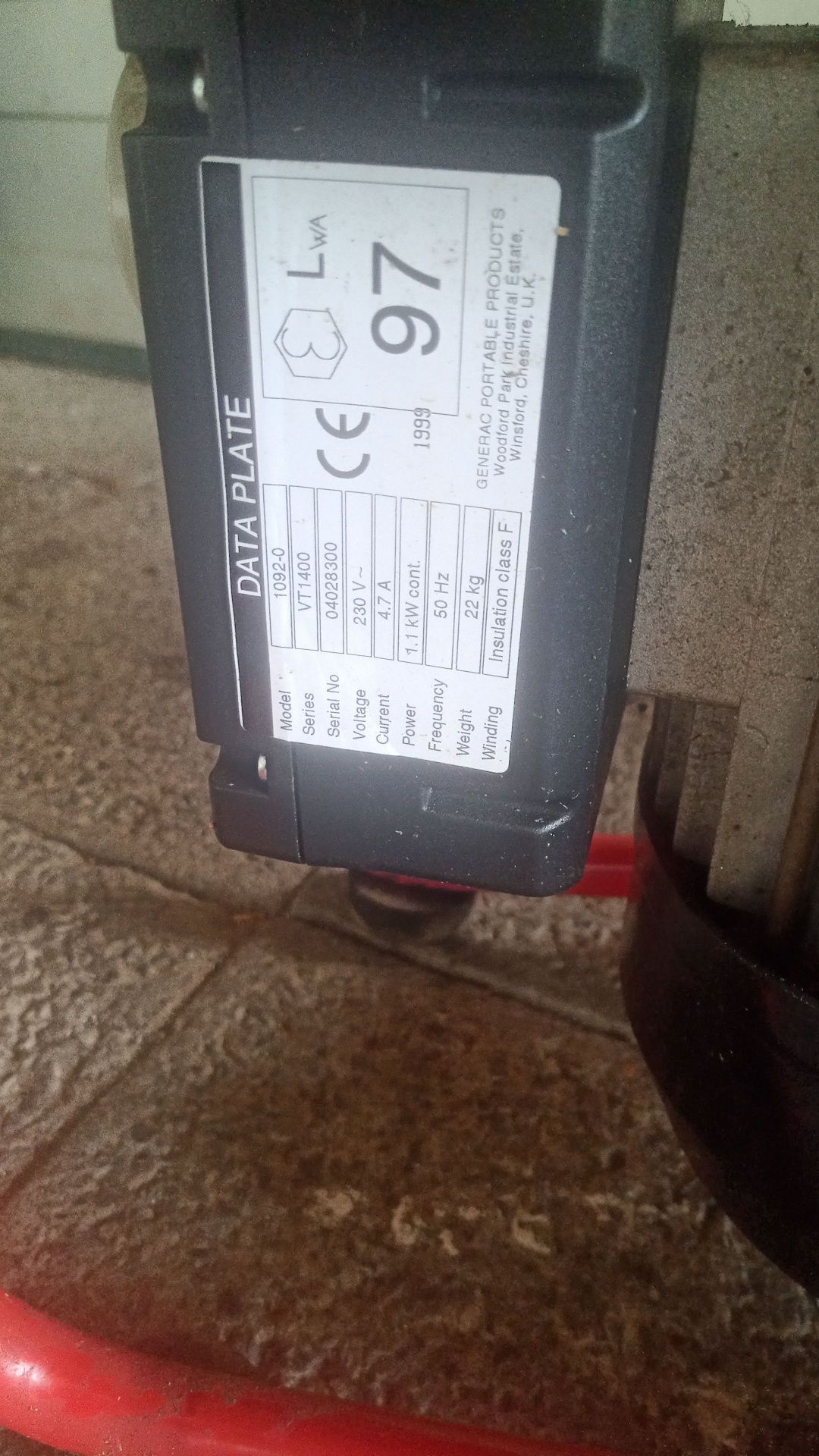 Генератор Generac VT1400