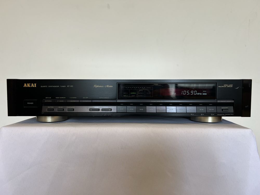 Wieża AKAI Tuner AT93 Magnetofon GX95MKII Kompakt CD93 wzmacniacz AM95