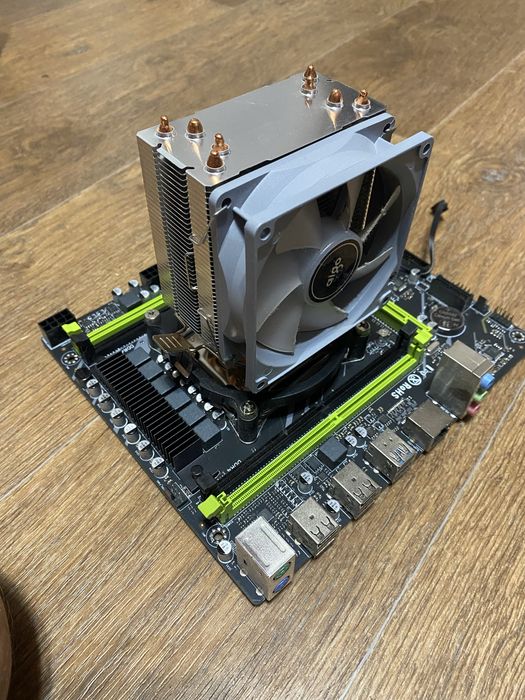 Материнская плата + процессор + кулер (комплект)