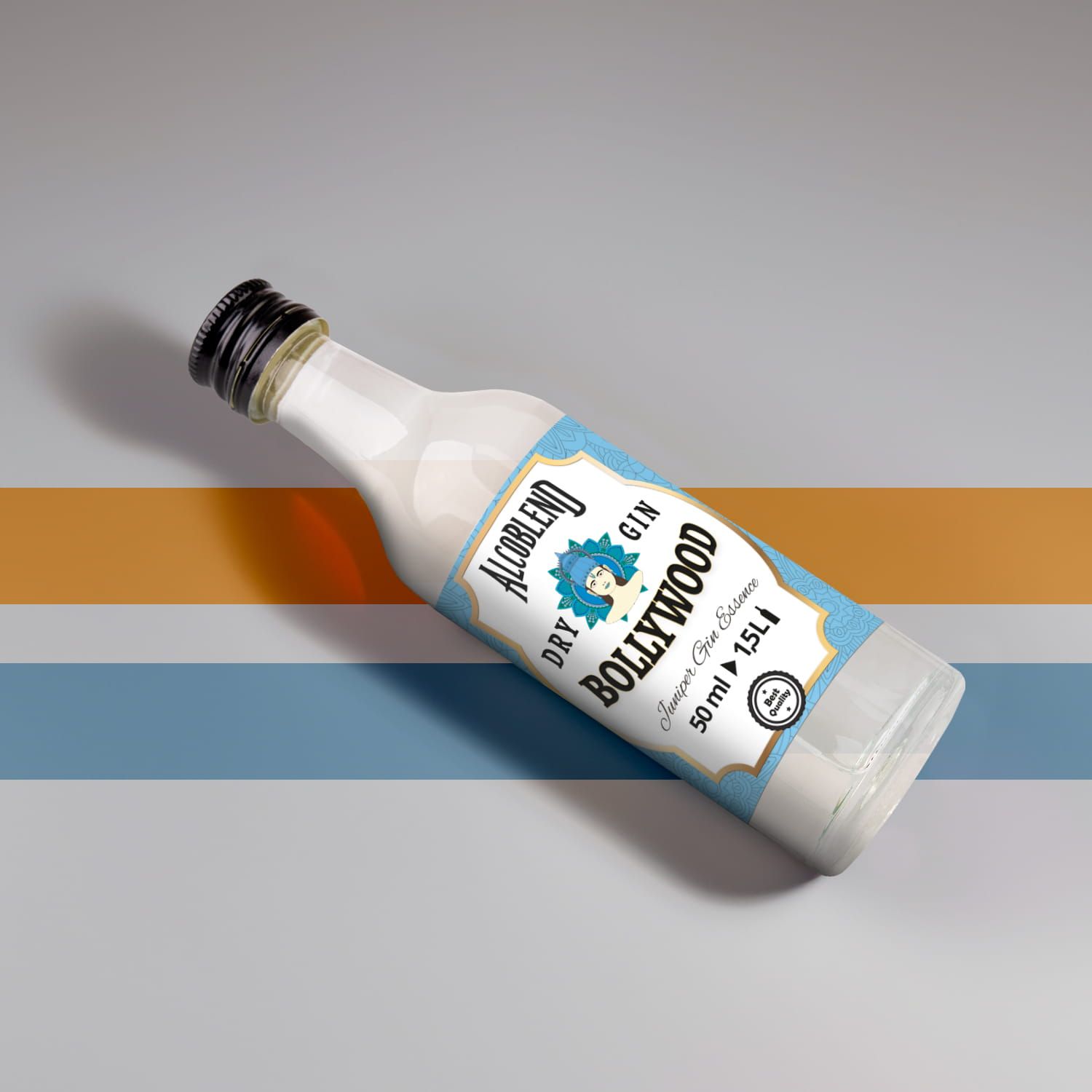 Zaprawka esencja do alkoholu ALCOBLEND - Bollywood Gin - 50 ml na 1,5l