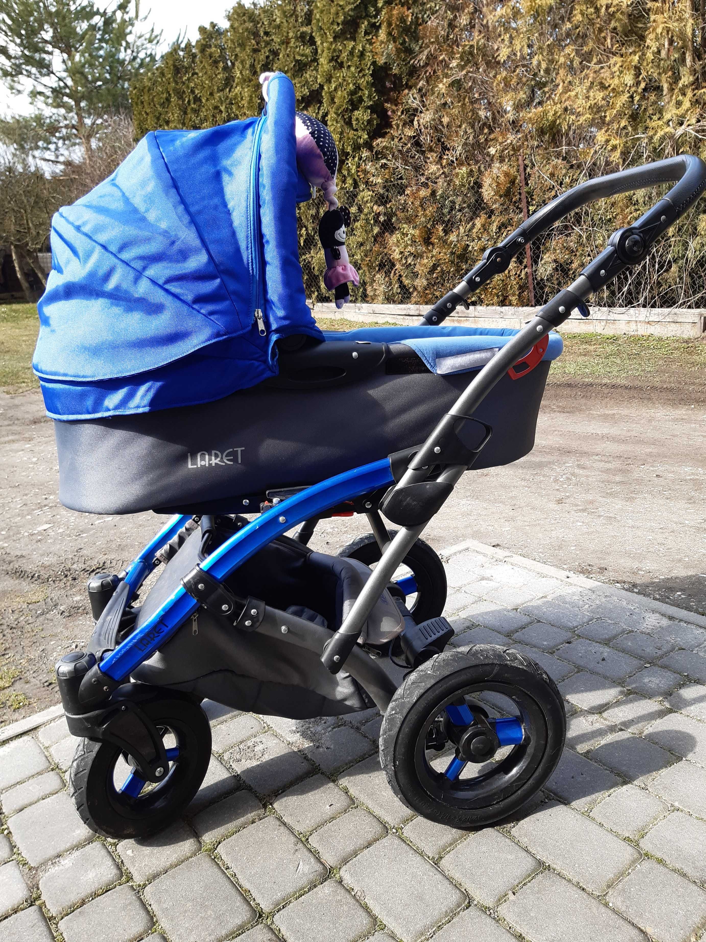Wózek  dziecięcy gondola + nosidełko Taco Laret