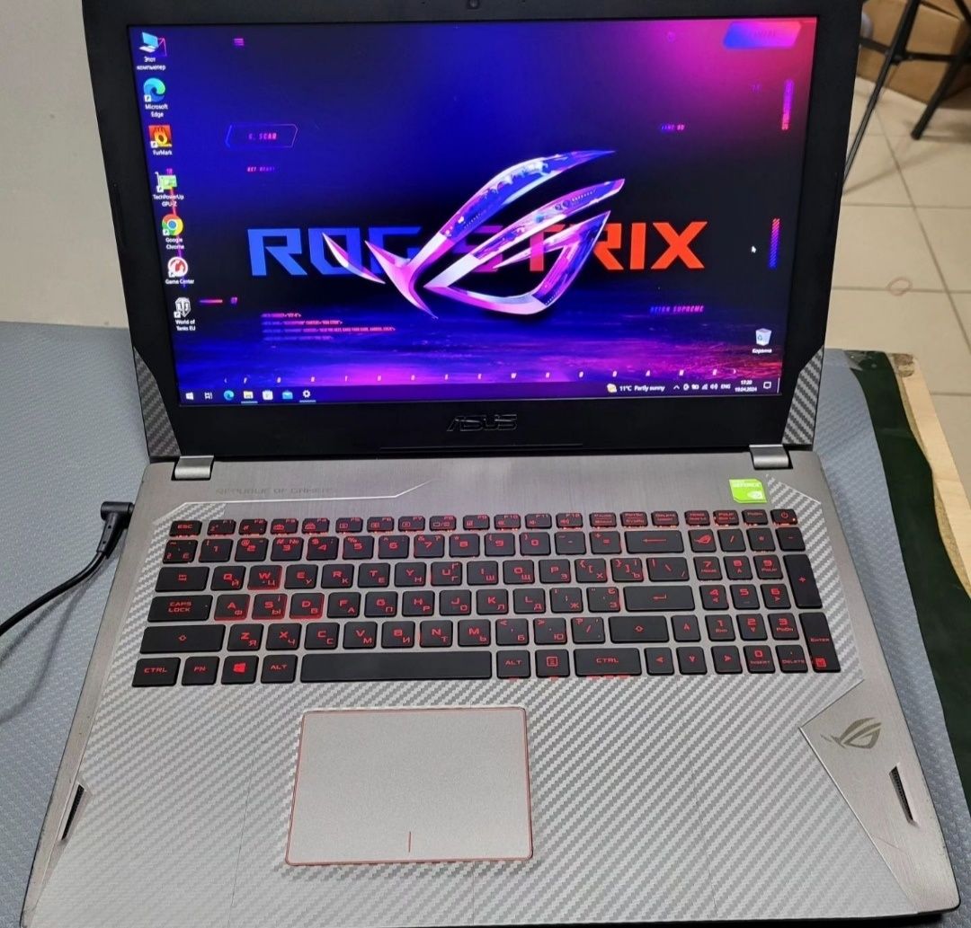 Игровой ноутбук Asus ROG Strix GL502VMK