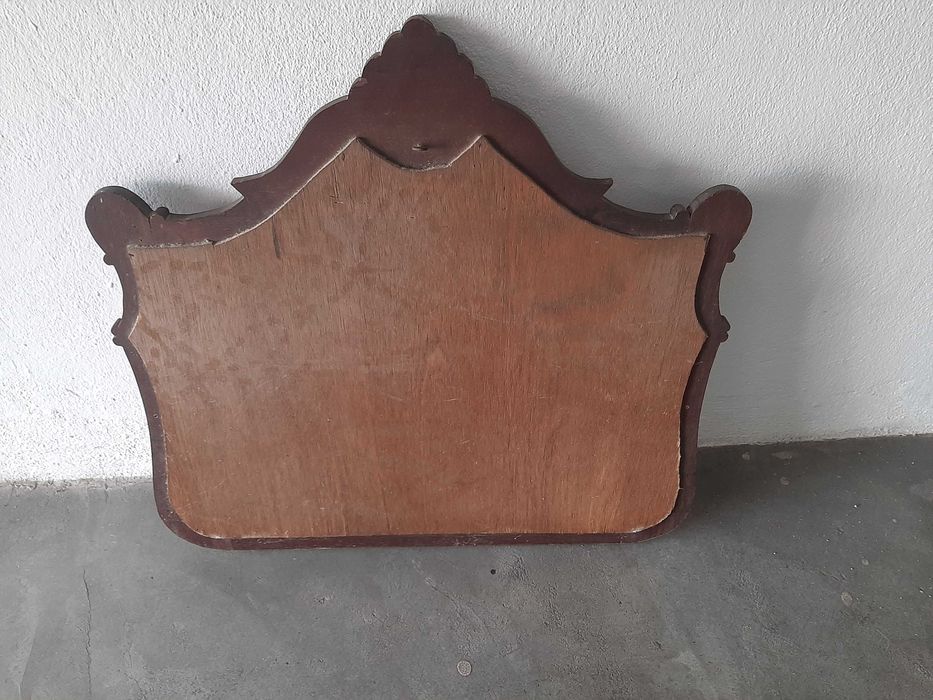 Espelho de Parede em Mogno, Anos 50