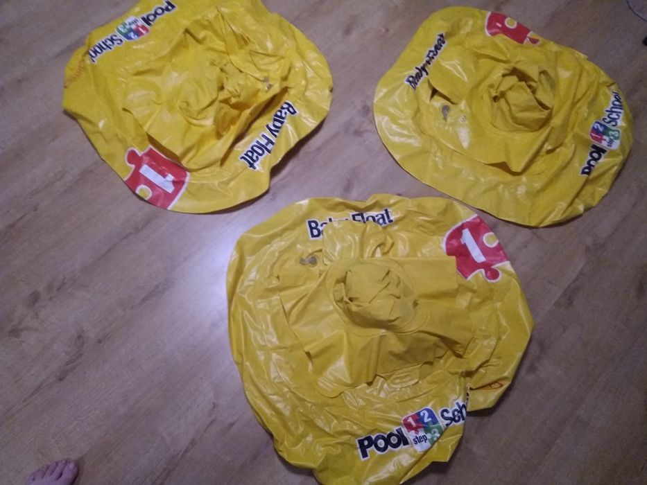 Koło siedzisko na basen lub morze dla dzieci trzy sztuki