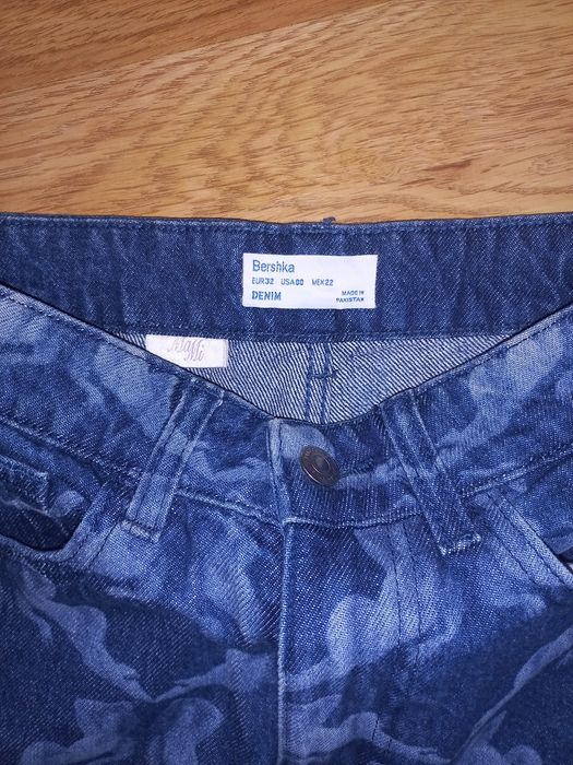 Джинси Bershka и шуба H&M на девочку 12-13лет