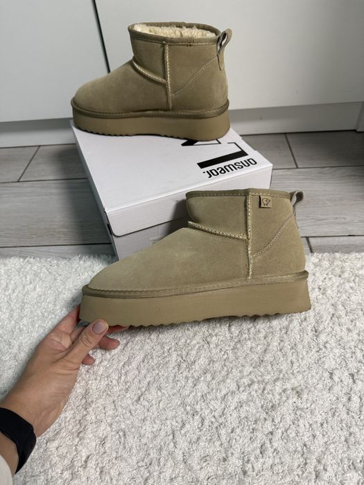 Угги, Зимове взуття , замшеві чоботи